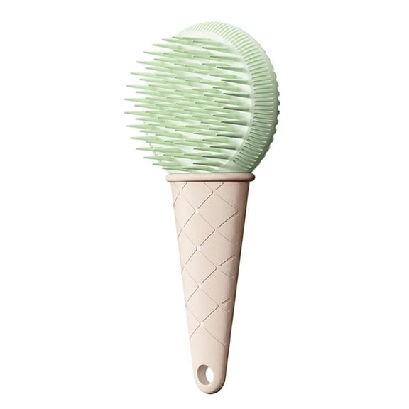 Pet Grooming Brush - Animals Skin Massaging Soft Bristles, Cat Dog Hair Brush Design, Comfortable Grooming Tool with Gentle Bristles, Pet Care for Indoor Outdoor Long Short Coat