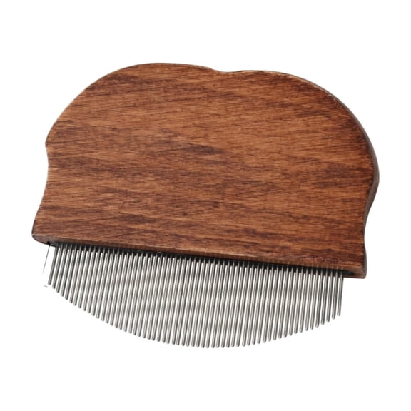 Pet Grooming Brush, Cat Brush for Shedding, Dog Needle Comb, Professional Floating Hair Removal Tool, Everyday Coat Shedding Cleaner for All BreedsBrown