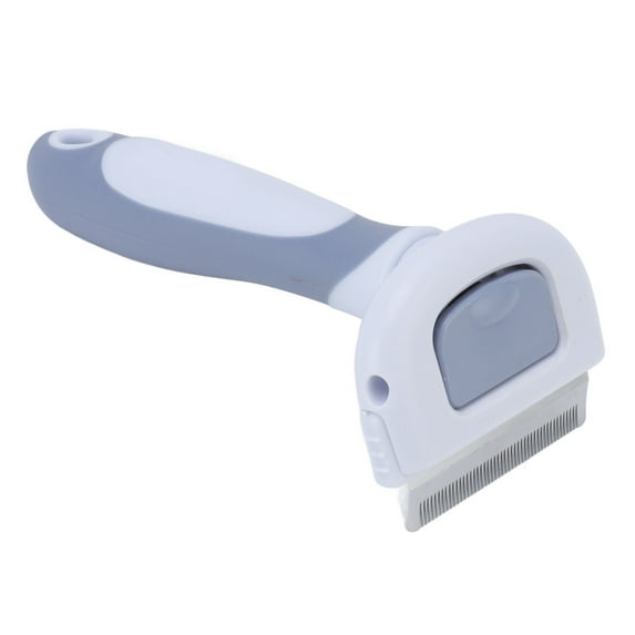 Pet Grooming Brush Detachable Comb Comfortable Handle Cat Pet Deshedding Brush for Small Medium Dogs