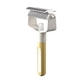 thumbnail image 1 of Pet Grooming Brush with Spray - Yellow Deshedding Brush with Metal Comb for Detangling and Dematting Long, Matted Fur on Cats and Dogs, Safe Deshedding Grooming Tool, 1 of 9