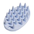 thumbnail image 1 of Pet Grooming Brush TPR Large Size 1 Pack Light Blue Deshedding Massage Brush for Cats and Dogs Bathing Loosening Fur and Relaxing Muscles, 1 of 8