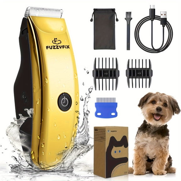 Pet Grooming Clippers For Matted Hair - Low Noise Cat Hair Trimmer Kit, Lightweight And Portable, USB Rechargeable Professional Pet Grooming Supplies - Cordless Shaver For Dogs Cats Pets