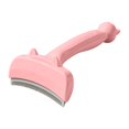 thumbnail image 1 of Pet Grooming Comb, Deshedding Brush for Detangling and Dematting Long, Double Sided Undercoat Rake, Pet Grooming Tool, 6.7×4 Inch Pet Brush with Ergonomic Handle, Skin-Friendly,Pink, 1 of 9