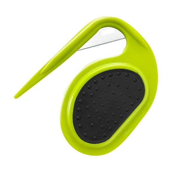 Pet Grooming Dematting Comb – Food-Grade Odorless Plastic, Hair Removal Tool for Dogs/Cats with Long/Curly Matted Hair (Green)