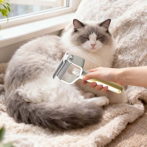 Deshedding Spray And Grooming For Cats And Dogs With Nourishing Formula To Reduce Loose Undercoat And Promote A Shiny Coat For Pet Care