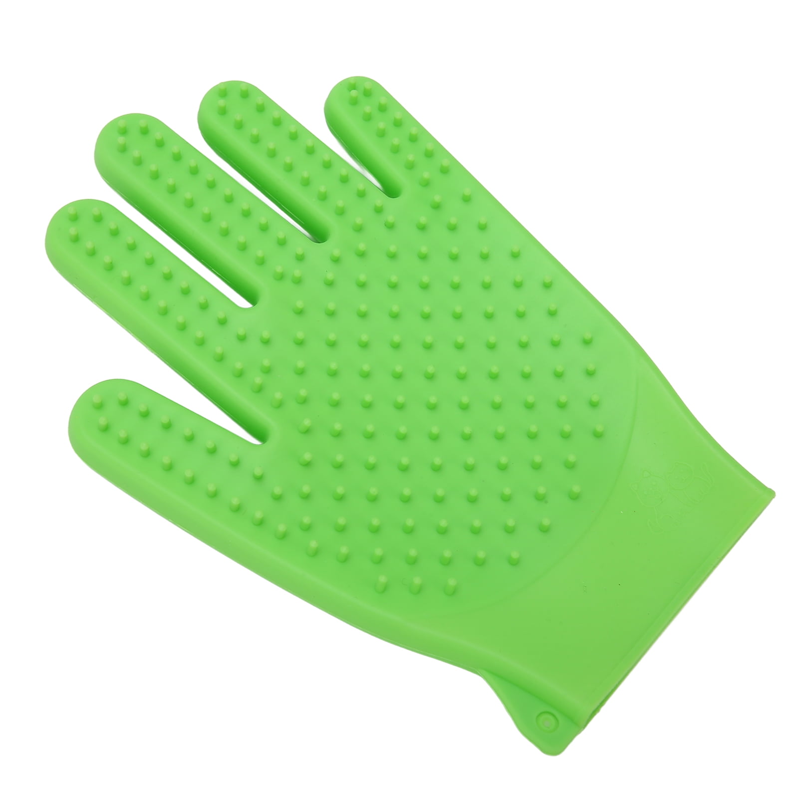 Pet Grooming Glove Silicone Double Sided Fast Frothing Durable Cat Hair Removal Glove for Long