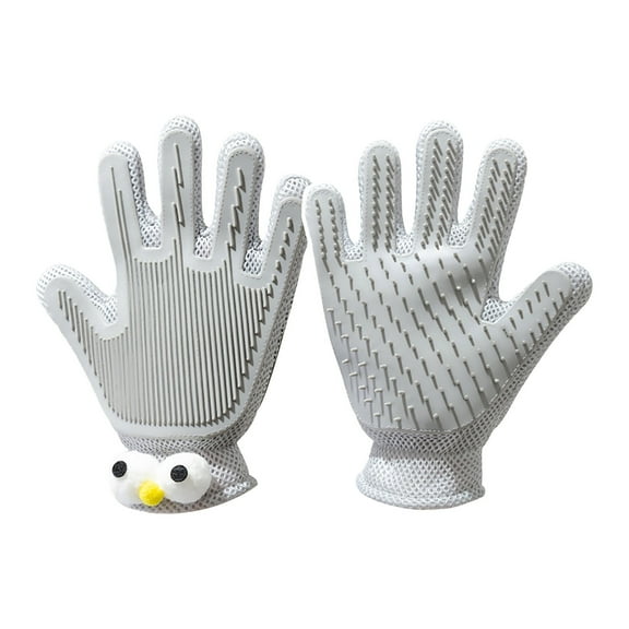 Pet Grooming Glove under $5! Yannianjz Pet Grooming Glove, Hair Removal Brush for Cats and Dogs, Massage Glove for Bathing and Shedding Control