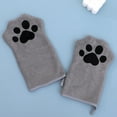thumbnail image 1 of Pet Grooming Gloves Absorbent Coral Velvet Dog Cat Bath Towel Soft Drying Cleaning Gloves for Small 6x866 Inch, 1 of 6