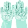 thumbnail image 1 of Pet Grooming Gloves: Heat-Resistant Silicone Gloves with High-Density Teeth for Enhanced Massaging and Bathing of Dogs and Cats, 1 of 9
