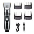 thumbnail image 1 of Pet Grooming Hair Clipper Hair Cutter Low Noise Dog Cat Rabbit Hair Trimmer Cutter Baby Hair Clipper USB Rechargeable Shavers Electrical Pet Professional Grooming Machine Tool, 1 of 8