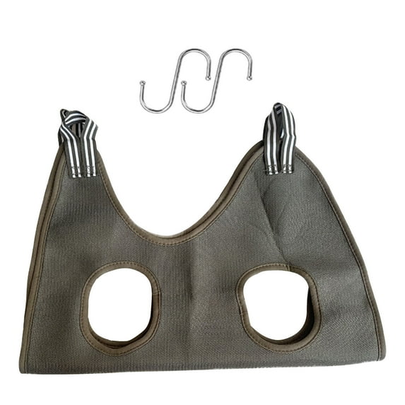 Pet Grooming Hammock for Nail Trimming - Breathable Support Design Size 20.87x31.89 Inches (Army Green)