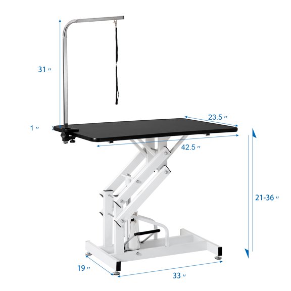 Pet Grooming Hydraulic Dog Pet Grooming Table Heavy Duty Big Size Z-Lift Pet Grooming Table,Dog Grooming