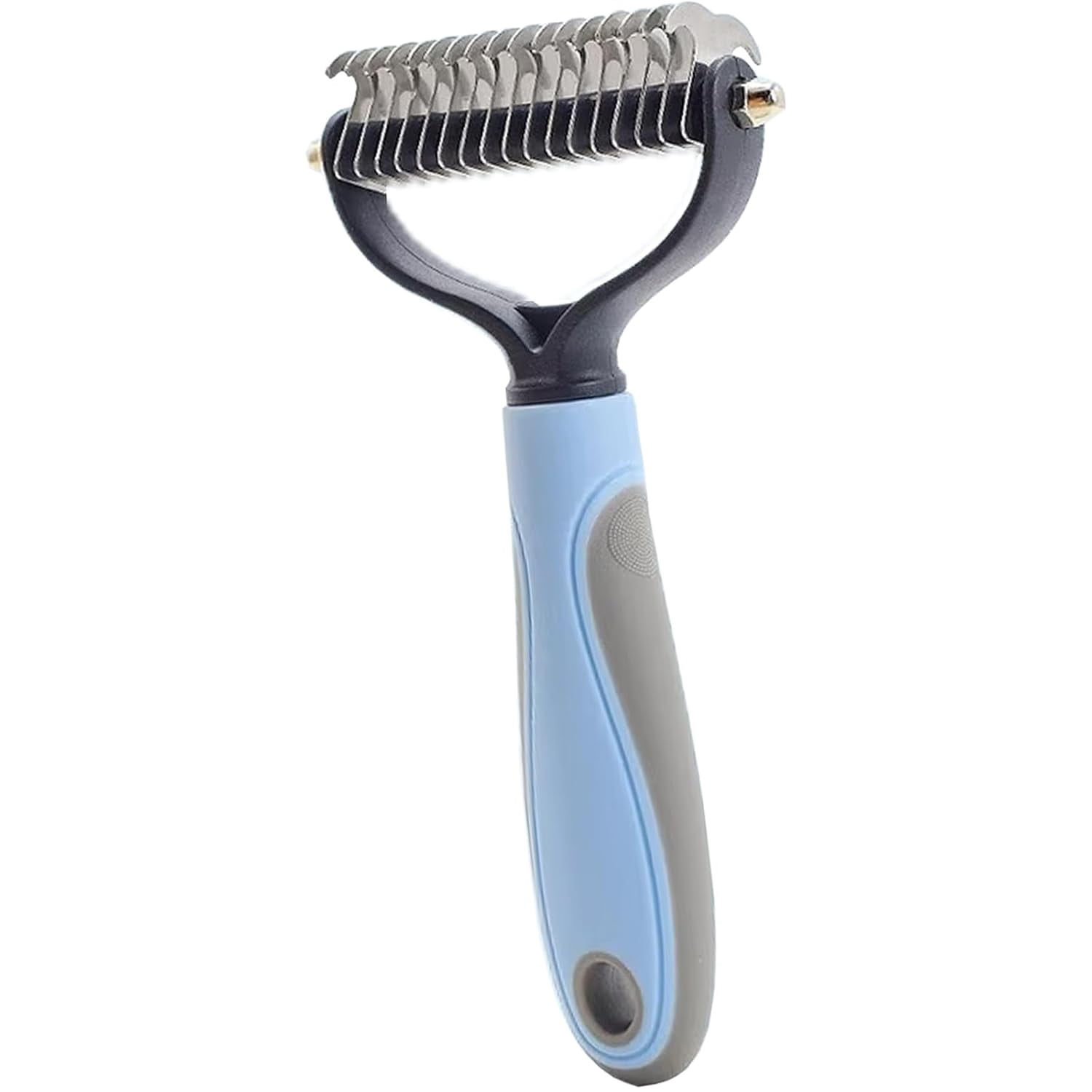 Deshed Rake Pet Grooming Rake – Double-Sided Deshedding Tool for Dogs & Cats ...