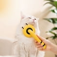 Pet Grooming Shedding Brush,Little Bee Self Cleaning Slicker Undercoat