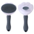 thumbnail image 1 of Pet Grooming Slicker Brush for Shedding and Massaging Stainless Steel Bristles for Hair Removal for Felines and Canines Self Cleaning Grooming Tool, 1 of 4
