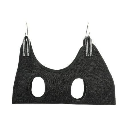 Pet Grooming Sling for Dogs & Cats 4-15 Nail Trimming Restraint Hanger with Nail Clipper,File & Comb Kit Breathable Fabric for Safe & Stress-Free Grooming