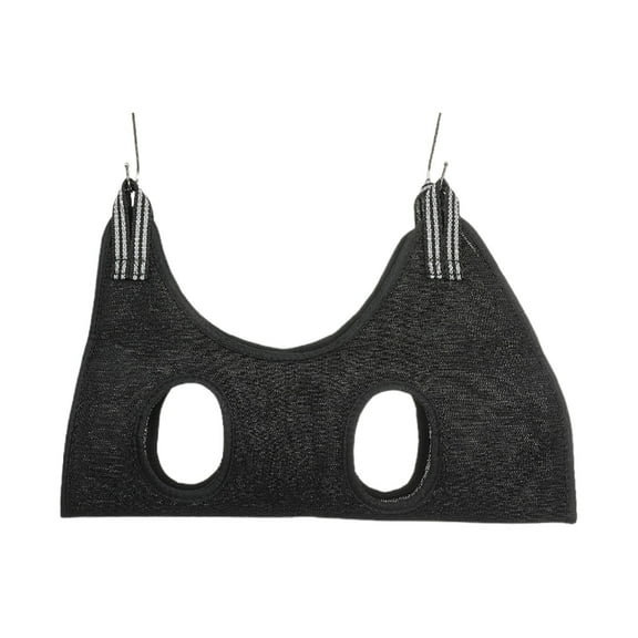 Pet Grooming Sling for Dogs & Cats 4-15 Nail Trimming Restraint Hanger with Nail Clipper,File & Comb Kit Breathable Fabric for Safe & Stress-Free Grooming