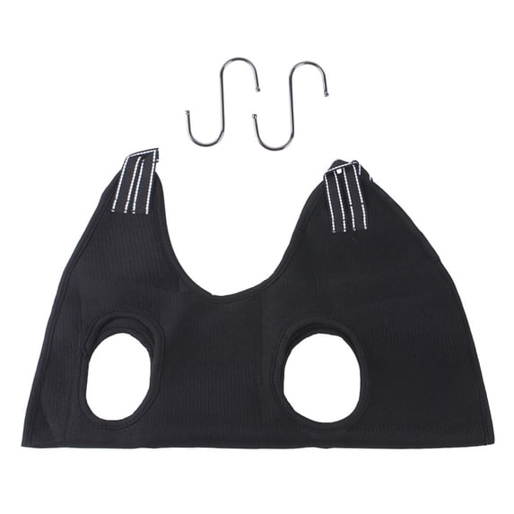 Pet Grooming Sling Hammock For Dogs & Cats, Dog Grooming Helper For Nail Trimming, Clipping, Bathing, Washing, Dog Restraint Bag With 2 Hooks, Grooming Restraint Sling For