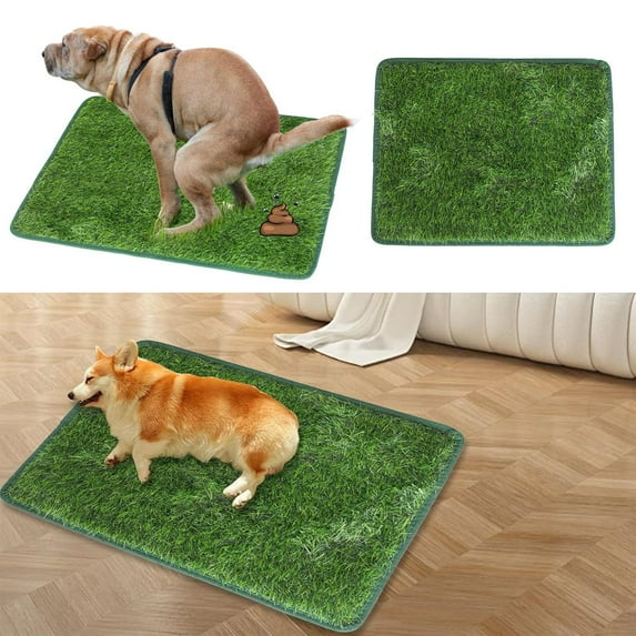 Pet Grooming Toilet Mat Leakproof Washable Reusable Dog Pad for Indoor Outdoor Use Durable Non- Bath Mat for