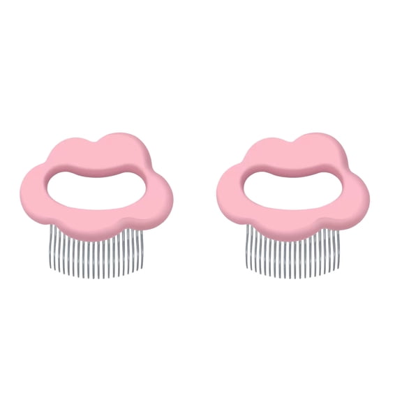Pet Grooming Undercoat Rake, Dog Hair Shaving Comb, Double Stainless Steel Pins, Reduce Shedding by 90%, Gentle Deshedding Tool for Dogs, Cats, Rabbits, Grooming Accessories