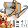 thumbnail image 1 of 9-in-1 Pet Grooming Vacuum & Hair Dryer Kit, 1 of 12