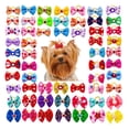thumbnail image 1 of Pet Hair Accessories, Dog Cat Hair Bow, 1/5/20pcs Hair Bow, 1 of 9