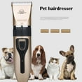 thumbnail image 1 of Pet Hair Clipper Cordless Dog Shaver Clippers Low Noise Rechargeable Electric Quiet Hair Clippers, 1 of 8