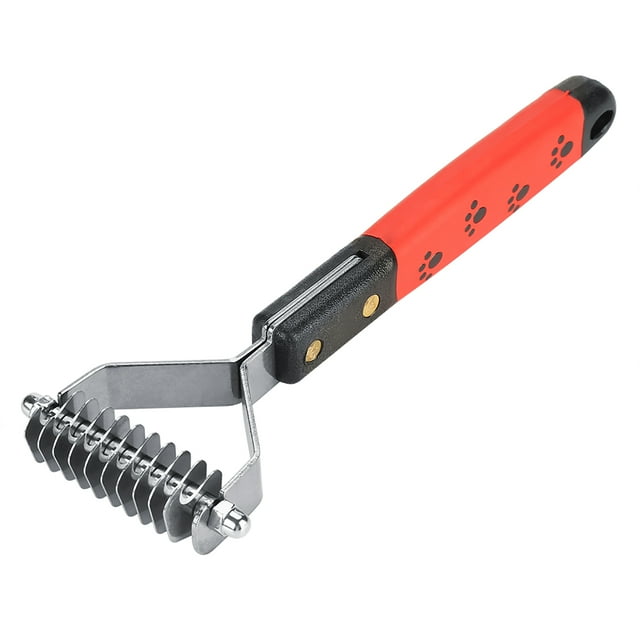 Pet Hair Comb Stainless Steel Pin Grooming Deshedding Tool for Dogs