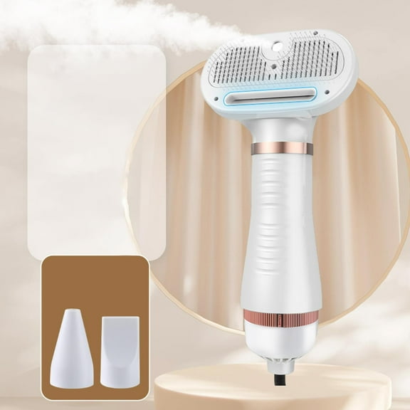Pet Hair Dryer with a Spray Function and a Grooming Tool Features a 600w High-Power Drying Function, USB Charging, And Upgraded Three Drying and Styling Speeds, Perfect for Pet Grooming