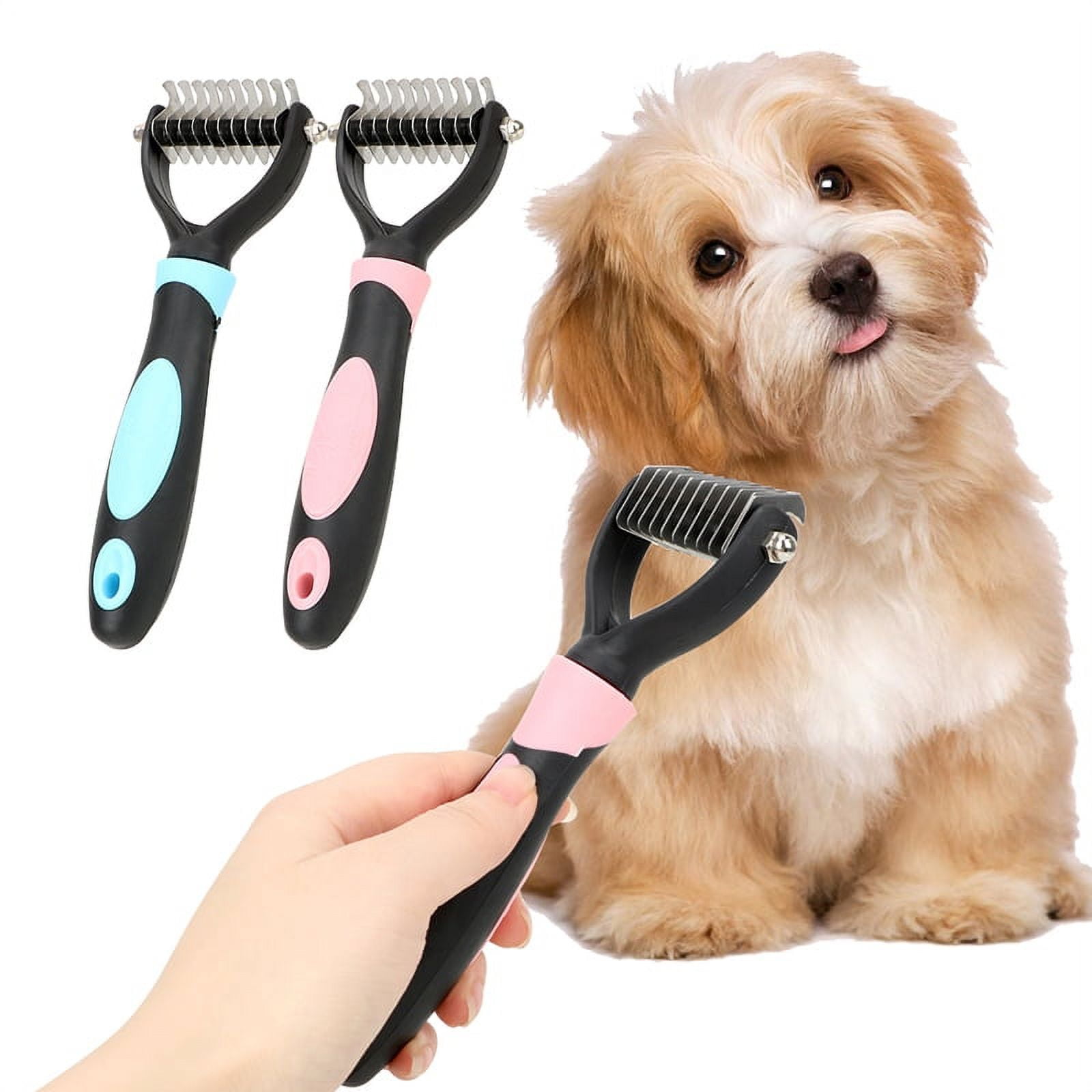 Buy Pet Dog Cat Hair Fur Shedding Trimmer Grooming Rake Comb Tool