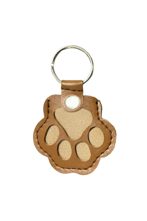 Pet Hair Keepsake Keychain, Pet Key Chain Refillable, Dog Hair Keepsake Keychain, Keychain Memorial Gifts Cat Dog Cute Key Chain for Bag Purse Charm Key Holder