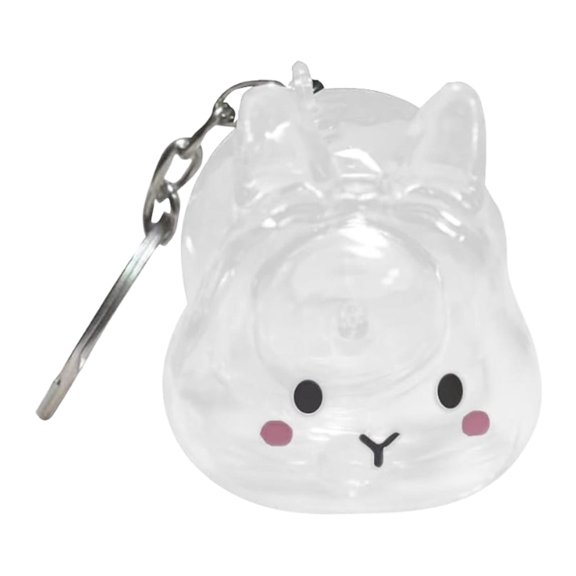 Pet Hair Keepsake Storage Bottle Dog Hair Holder Featuring a Blush Rabbit Design As a Memorial Gift for Owners