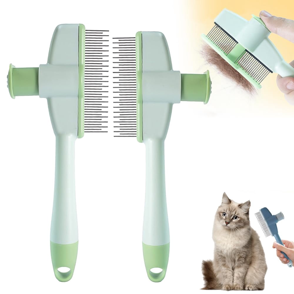Pet Hair Removal Comb Flea Comb 2025 New Multifunctional Pet Comb Cat pet-hair-removal-comb-flea-comb-2025-new-multifunctional-pet-comb-cat