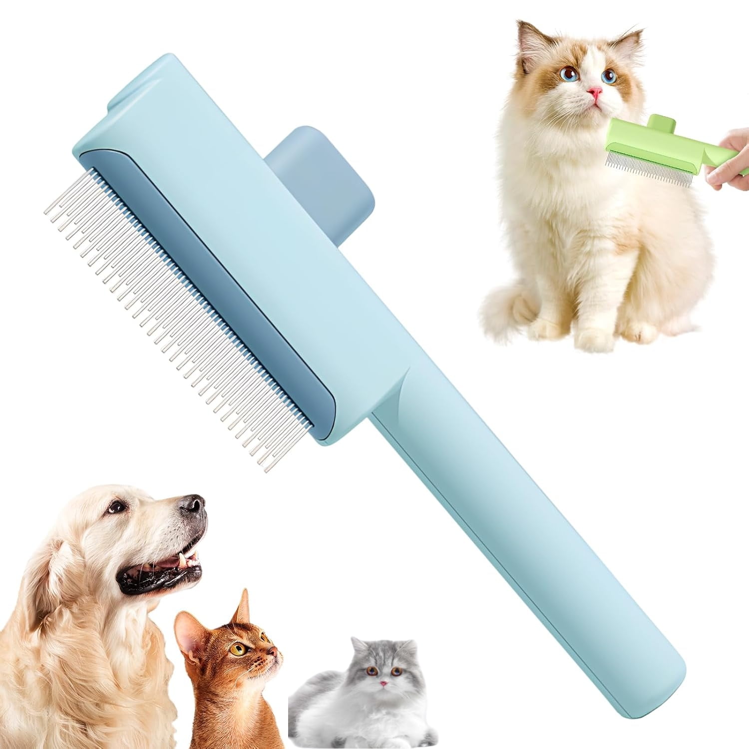 Illustration of Flea Combs For Bio Based Pet Care Routines