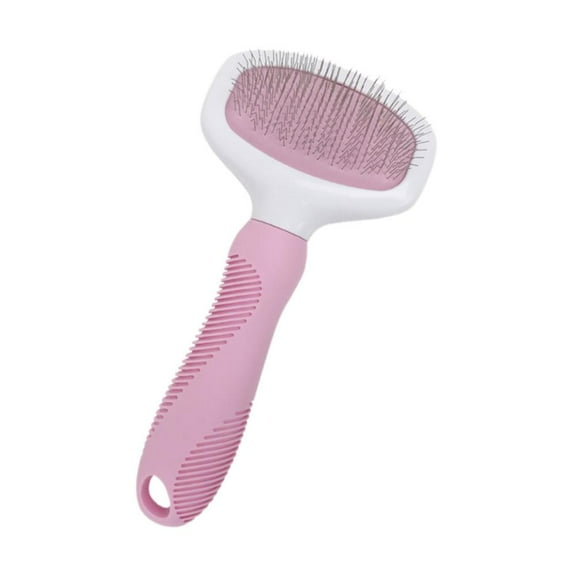 Pet Hair Removal Comb,Flea Comb for Cats Dogs Brush for Shedding,Pet Hair Removal Comb with Long and Short Stainless Steel Teeth for Deshedding,Pet Grooming Supplies for Cats and Dogs J3E2