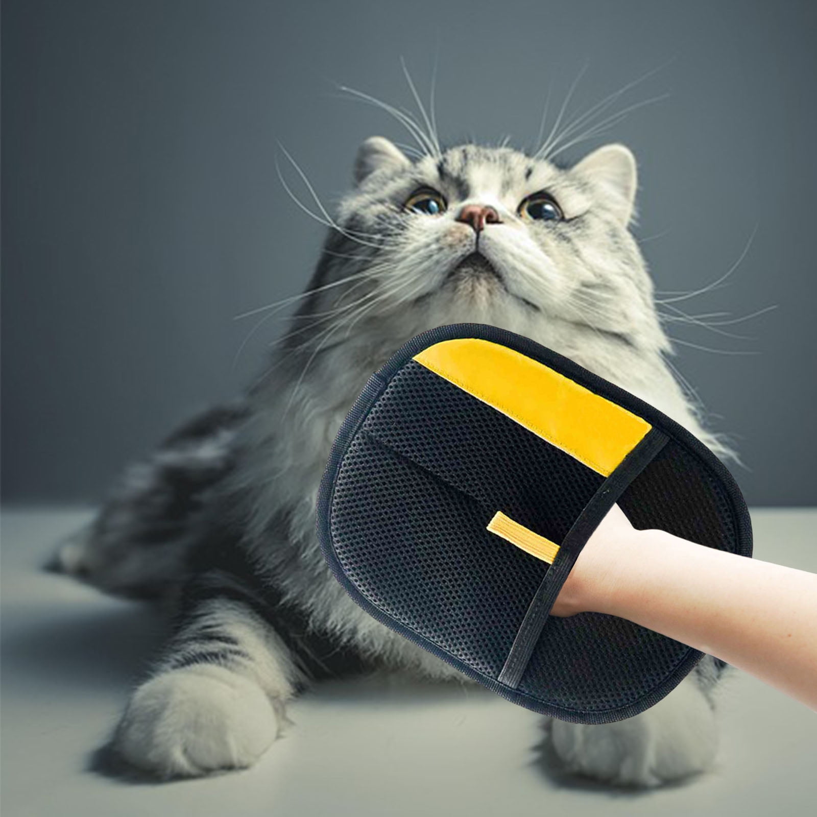 Tierhaarentfernungshandschuh Für Katzen & Hunde - Elektrostatischer Fellentferner Handschuh