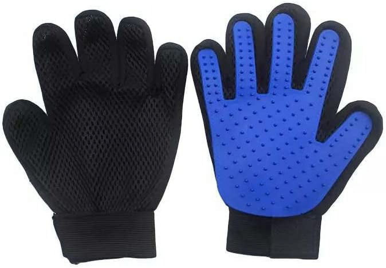 Pet Hair Removal Glove Perfectly Designed for Both Cats and Dogs Hairs