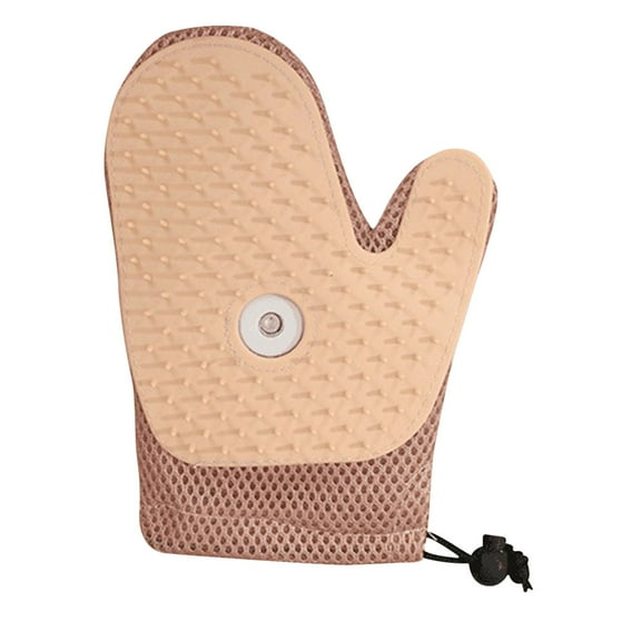 Pet Hair Removal Glove, Pet Hair Remover Glove for Cats & Dogs,Double-Sided Reusable Gloves for Couch, Pink