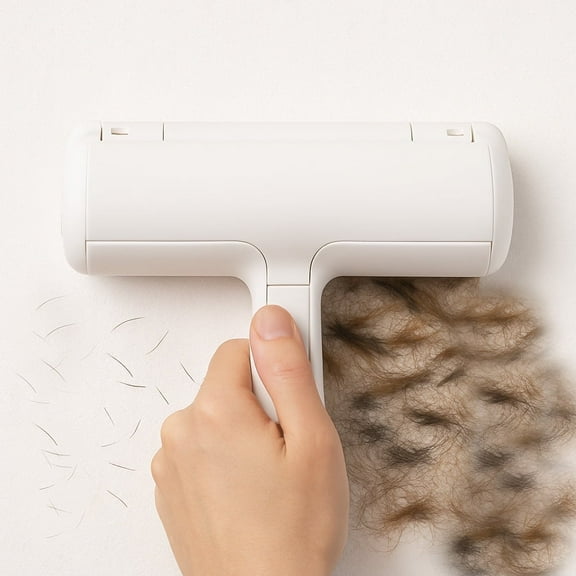 Pet Hair Removal Tool - Lint Cleaning Roller for Cat and Dog on Couch, Bed, Furniture, Carpet, Car Seat - Indoor Pets Fur Removal Tool Essentials - Small Cats Grooming Brushes Rollers Cleaner