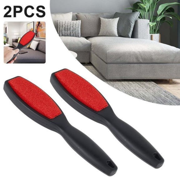Pet Hair Remover Brush Double Electrostatic Clothes Lint Brush for Dogs Cats Dry Cleaning Household Depilatory Tool 2PCS