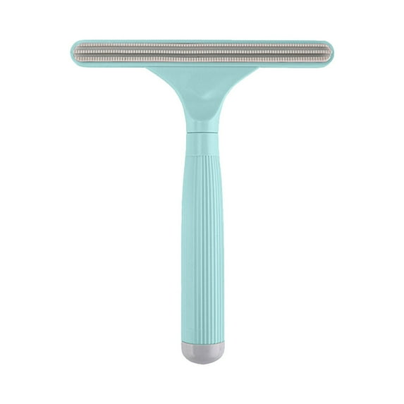 Pet Hair Remover for Clothes, Couch, Carpet, Reusable Lint Fur Cleaner Brush for Fabric, Fluff Removal Tool Scraper for Car Seat, Portable Animal Hair Rake for Pet Bed Cleaning, 1Pc(Green1,5.9x4.7")