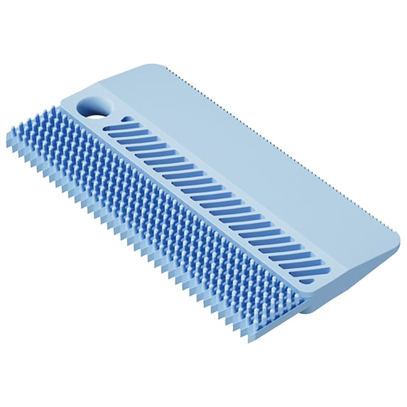 Pet Hair Remover Double-Sided Soft Rubber Lint Brush - Blue for Dogs Cats, Carpet, Furniture, Bedding, Clothing