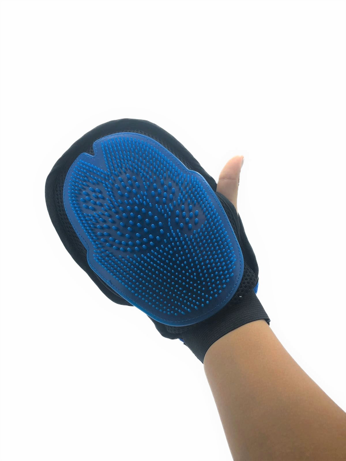 Pet Hair Remover Glove Gentle Pet Grooming Glove Brush Efficient