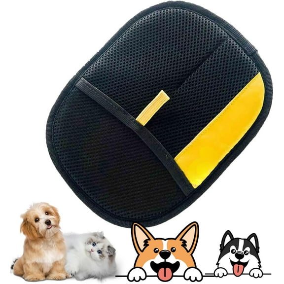 Pet Hair Remover Glove, Pet Hair Remover, Electrostatic PetHair Removal Gloves, Reusable Cat & Dog HairRemover for Couch, Furniture, Carpet, Car Seat