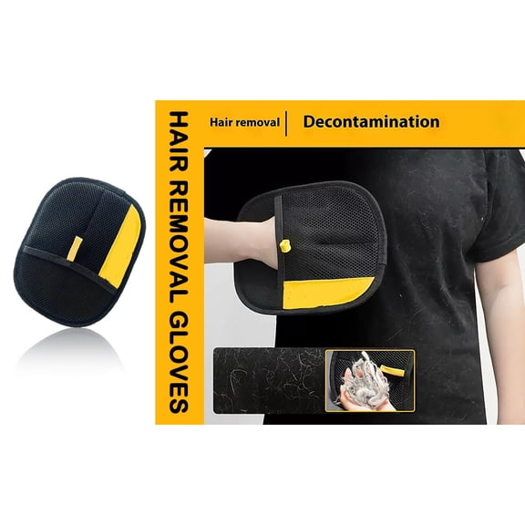 Pet Hair Remover Glove, Purepath Hair Removal Glove, Pet Hair Removal Tool, Ideal Glove Tool for Removing Pet Hair for Carpets, Rugs, Mats, Couch