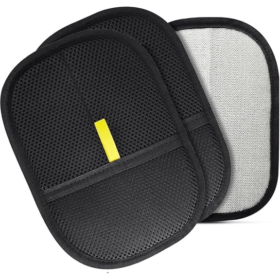 Pet Hair Remover Gloves – Reusable Double-Sided Electrostatic Pet Hair Removal Gloves (2-Pack) for Couch, Furniture, Carpet, Car Seats & Clothes