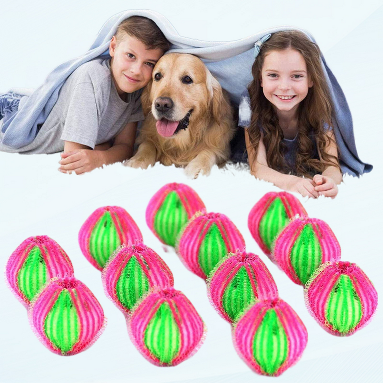 Pet Hair Remover for Laundry, 12Pcs Lint of Washing Machine Dry 