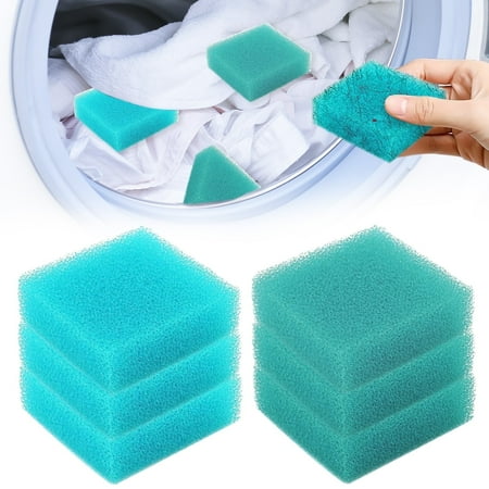 Pet Hair Remover for Laundry, Dryer Sheets Pet Hair Remover, Laundry Pet Hair Catcher Lint Remover, Washing Machine Hair Catcher, Dog Cat Pet Fur Remover, 6Pcs