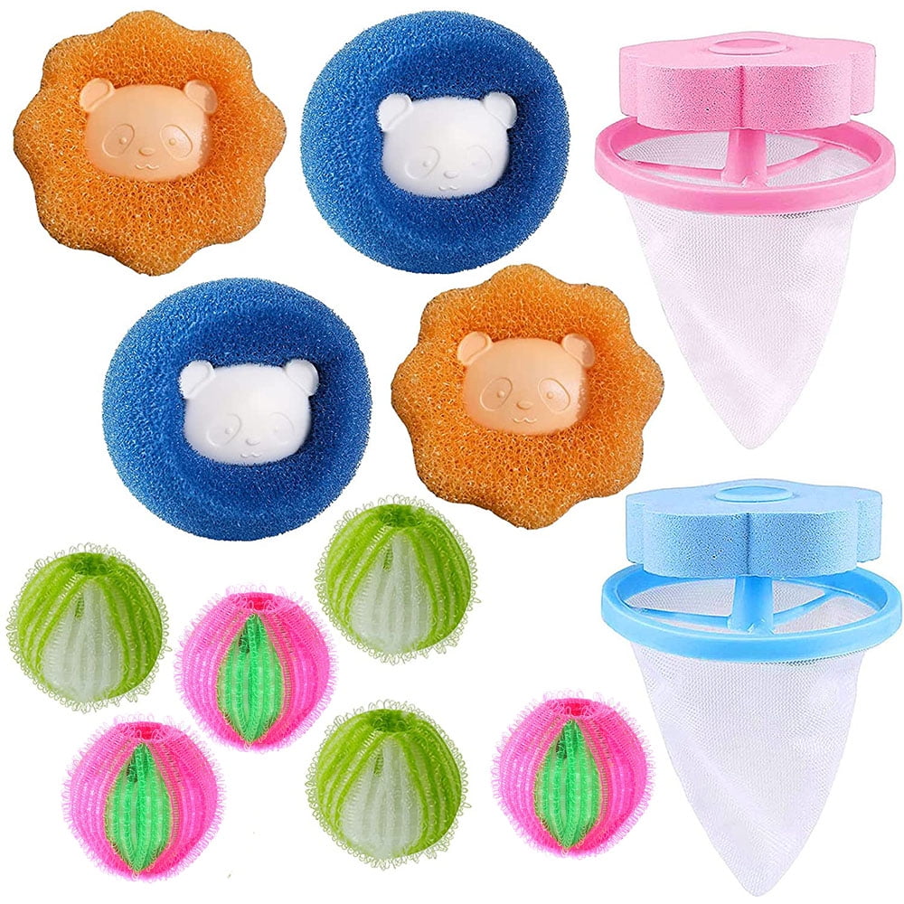 7 Pack Dryer Balls, Lint Mesh Bag, Reusable Laundry Drying Plastic Balls  Pet Fur Lint Hair Catcher, Eco Friendly Fabric Softener Alternatives  Soften/Fluff/Wrinkle Release/Stain Removal/Tangle-Free - Yahoo Shopping