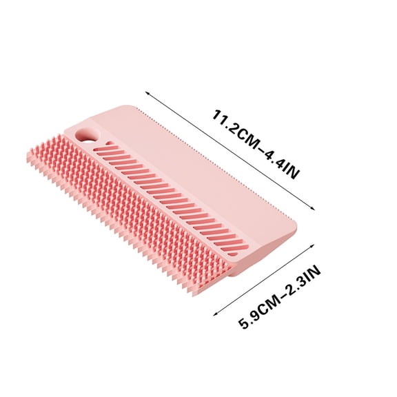 Pet Hair Remover, Loose Fur Lint Removal Comb, Multifunctional Grooming Scraper Brush for Cat Dog & Sofa Bed Carpet